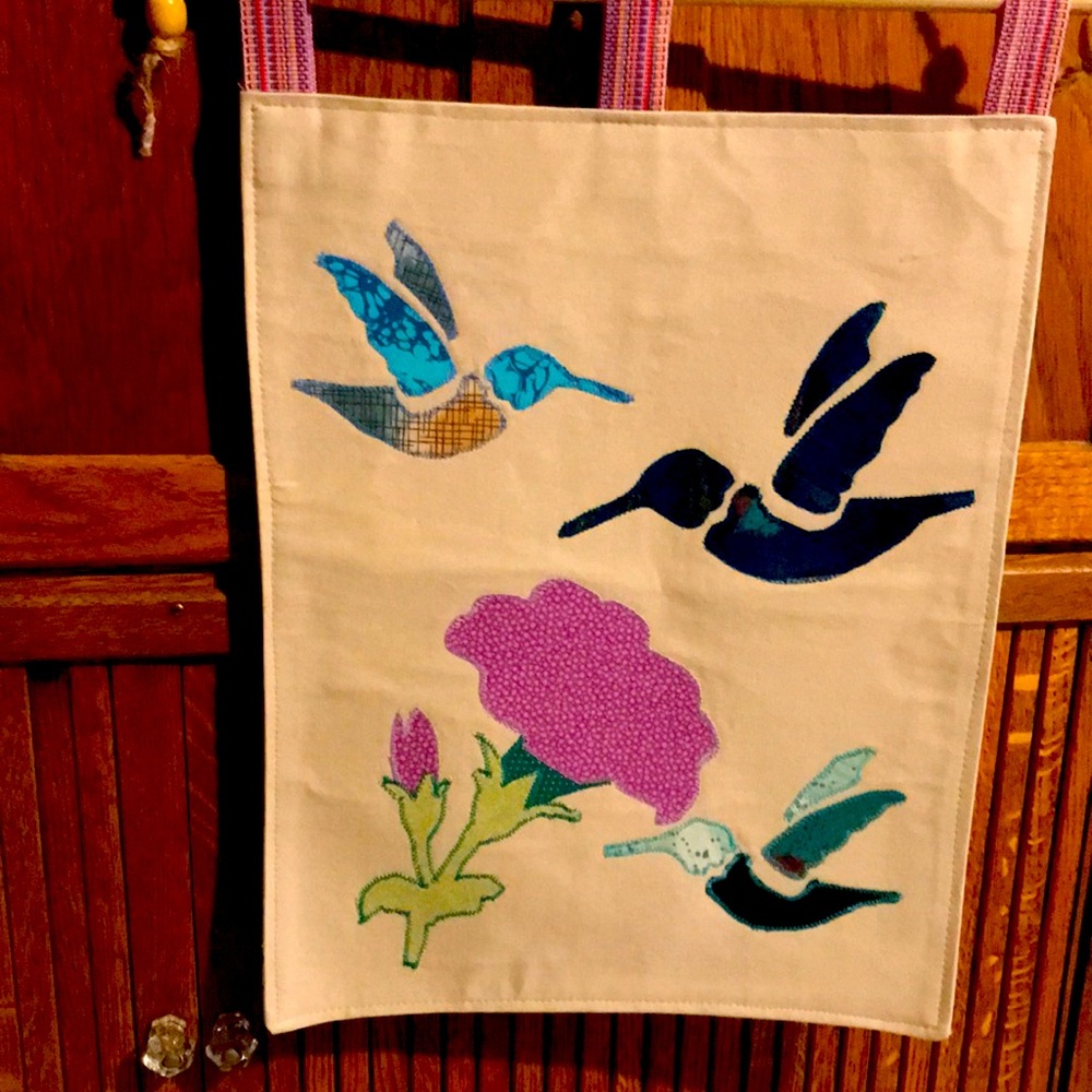 Hummingbird Wallhanging/Banner
